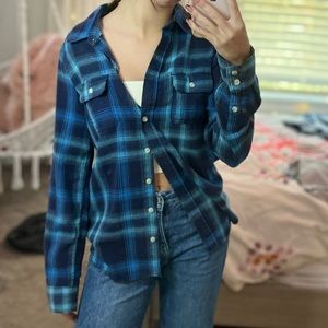blue flannel